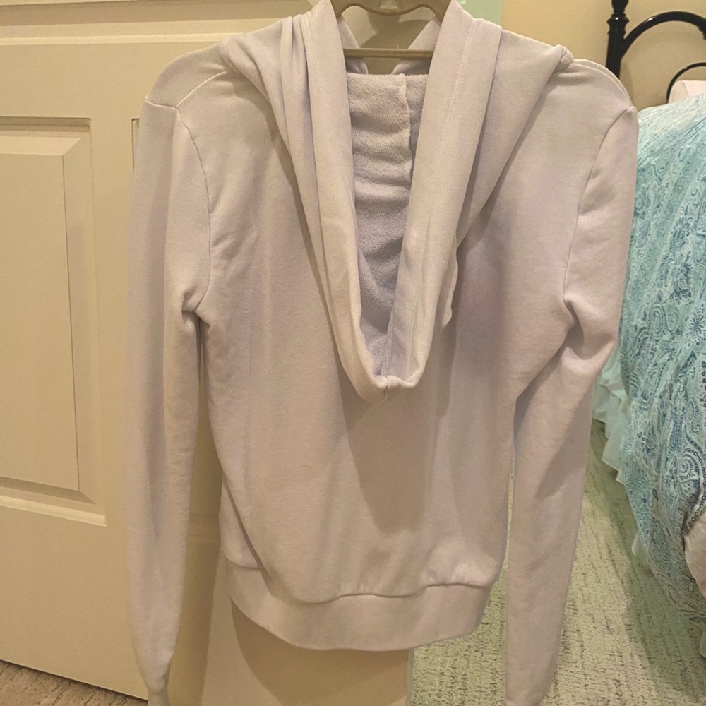Victoria’s Secret Pink Zip-Up Hoodie Size Small - Picture 2 of 3